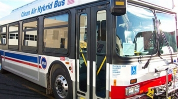 CTA Hybrid Bus