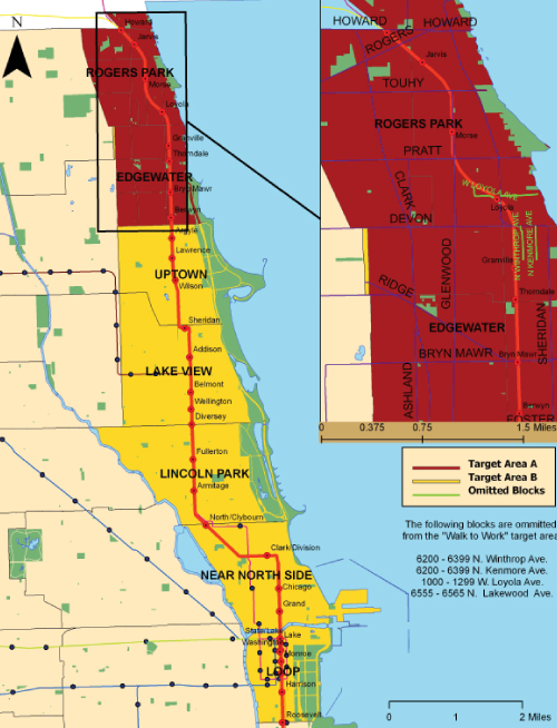 EAH target areas