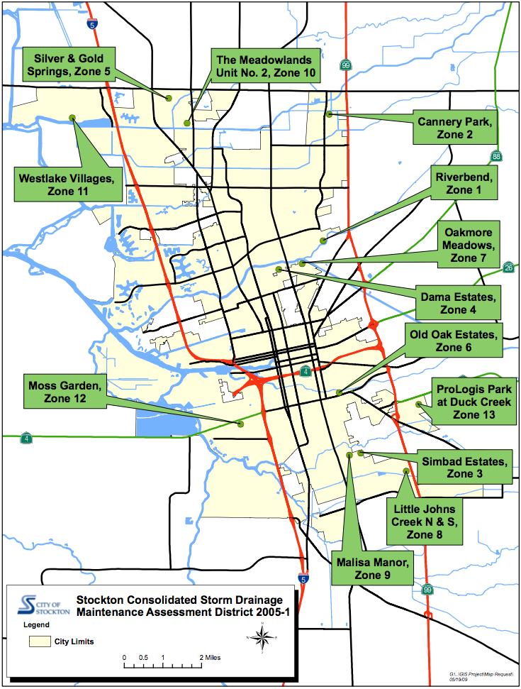 Stockton drainage assessment