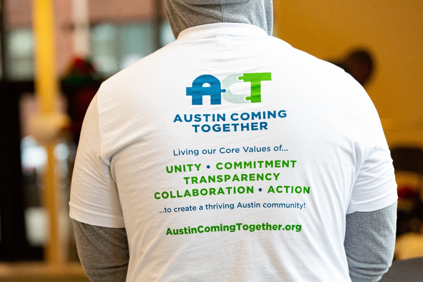 Austin Coming Together tshirt