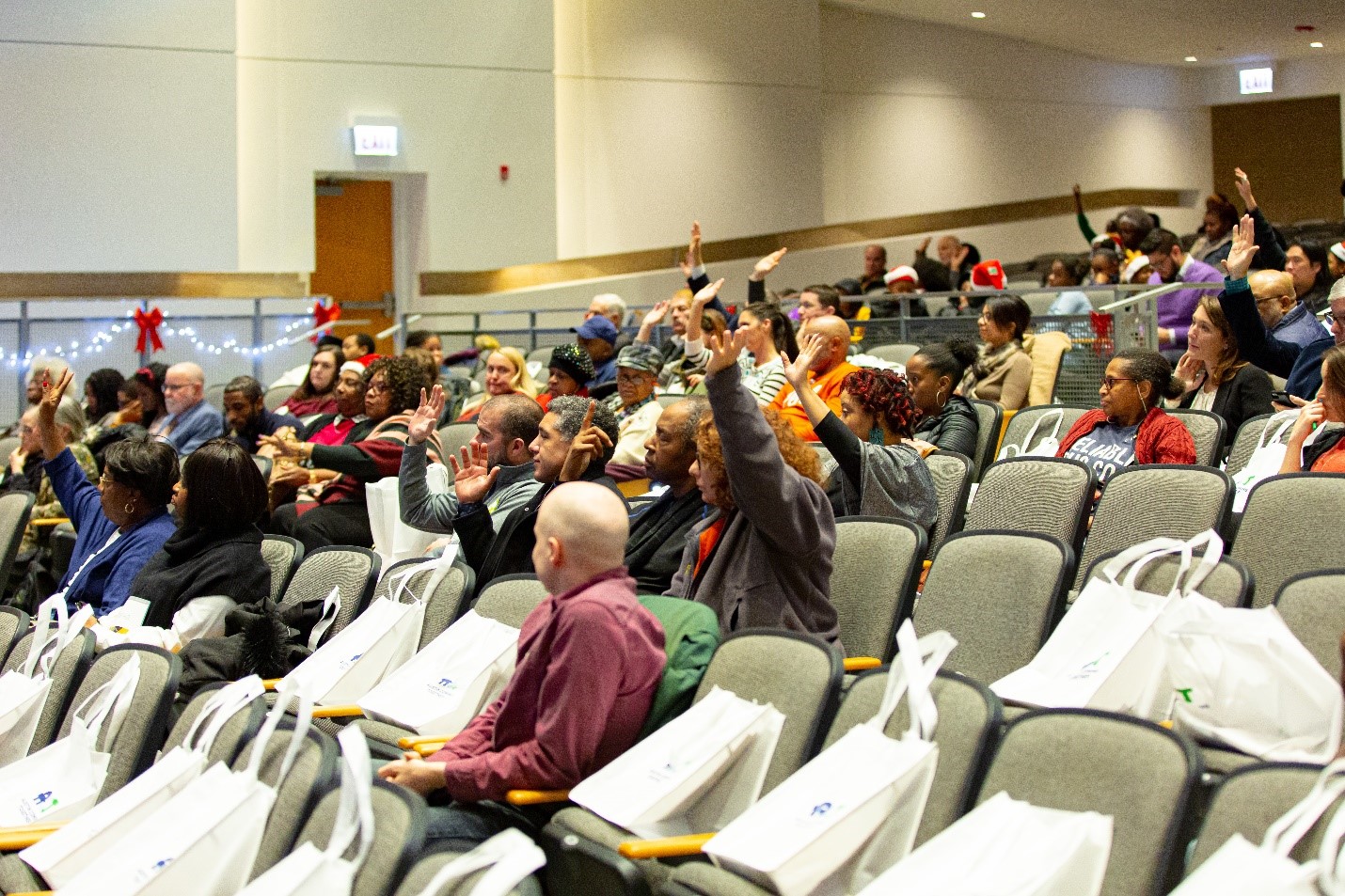 Guests at the Austin Coming Together community summit