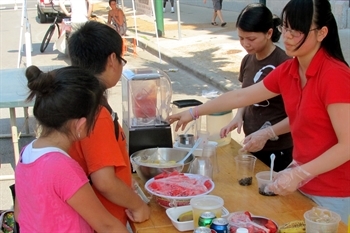 Bubble tea stand