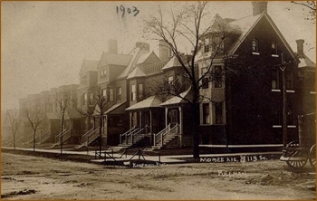 Historic Pullman rowhouses