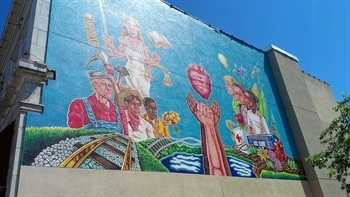 Mural on Western Avenue