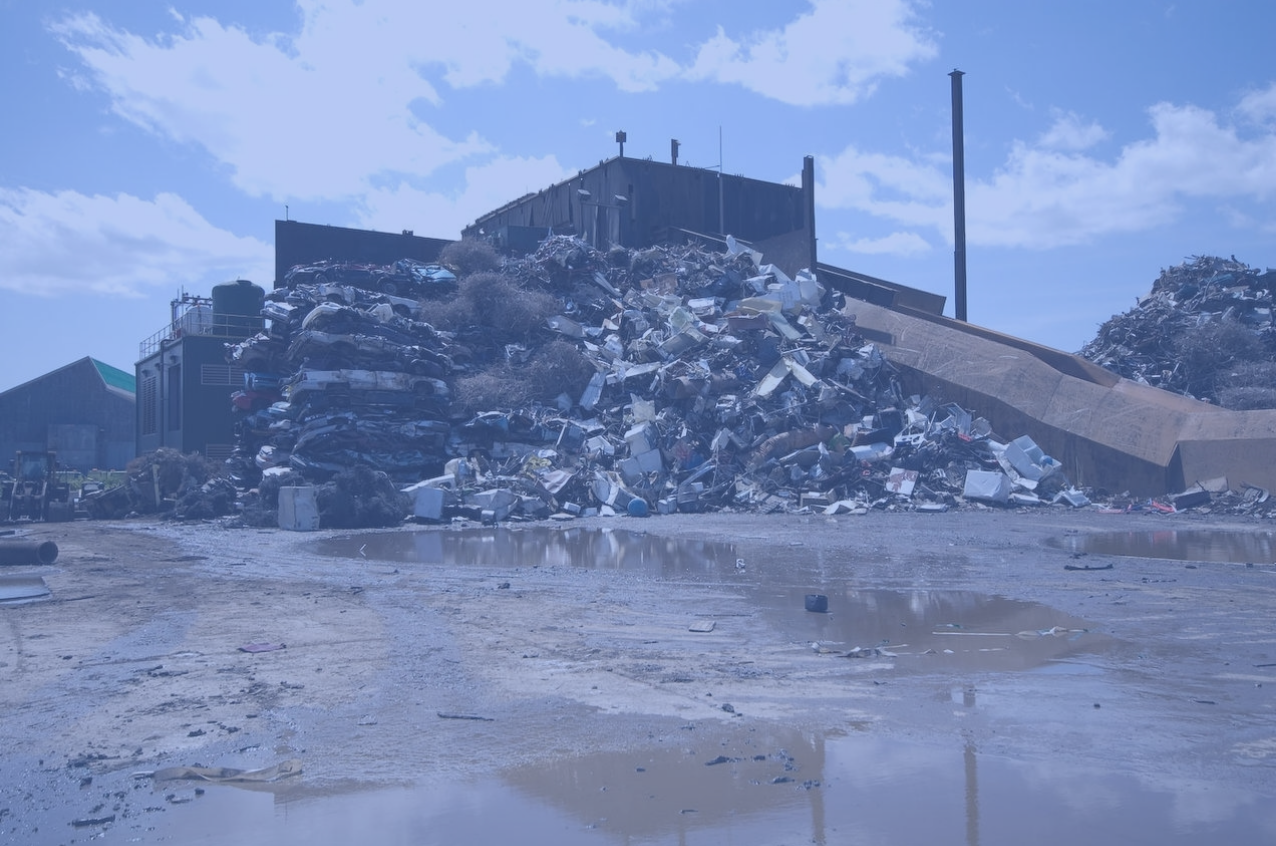 image of General Iron metal shredding factory