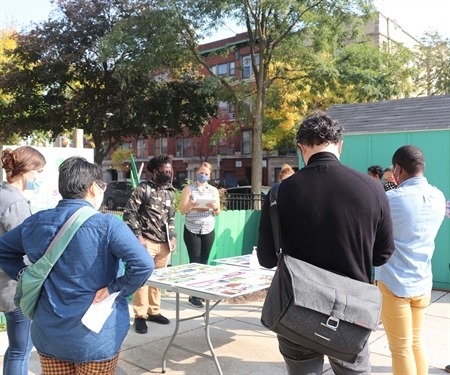 Over two hundred voices discuss the future of one Rogers Park lot