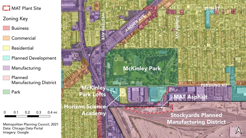 MAT Asphalt Land Use and Zoning Map