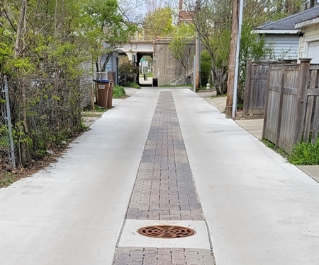 Banking on Green Alleys and StormStore™ in River Forest