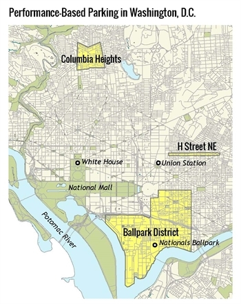 Performance-Based Parking Map